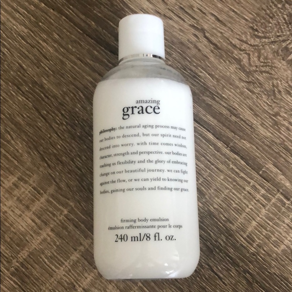 Amazing grace firming body emulsion philosophy